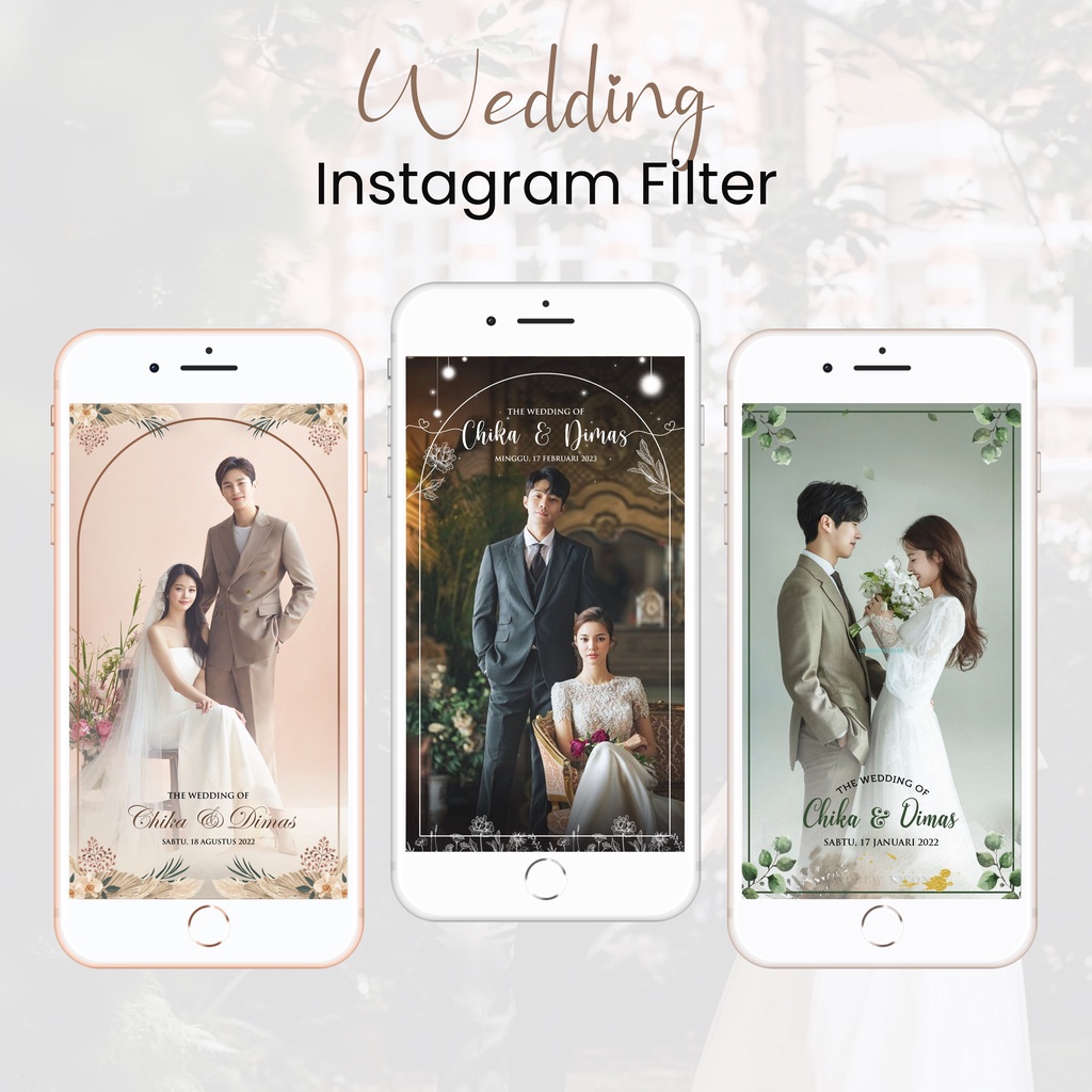 Jual Filter Instagram Wedding Pernikahan Shopee Indonesia