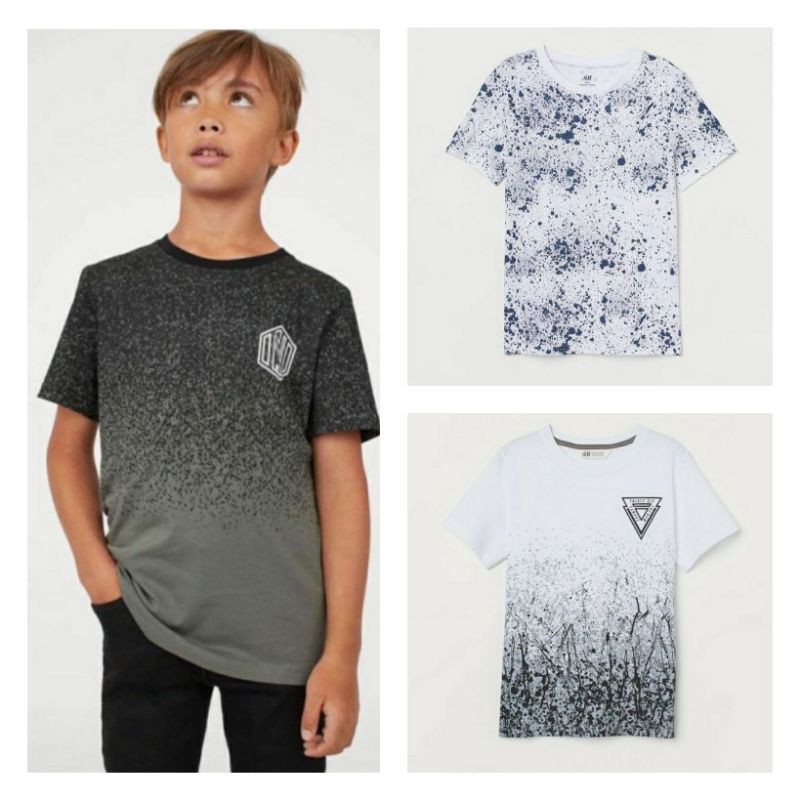 kaos anak laki-laki HM junior