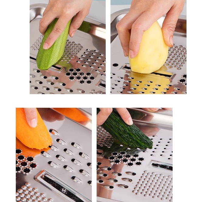 CEO Parutan Wortel Sayur dan Buah - Multifunction 7 in 1 Cutter Pemotong Parutan Buah Sayur