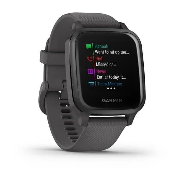 Garmin Venu Sq Smart watch Shadow Gray/Slate garansi resmi TAM