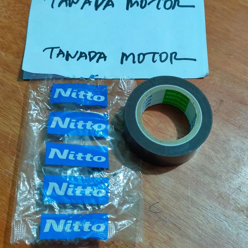 ISOLASI TAHAN PANAS HEAT RESISTAN TAPE NITTO NITOFLON 903 UL 19MM atau 3 PER 4 INCI