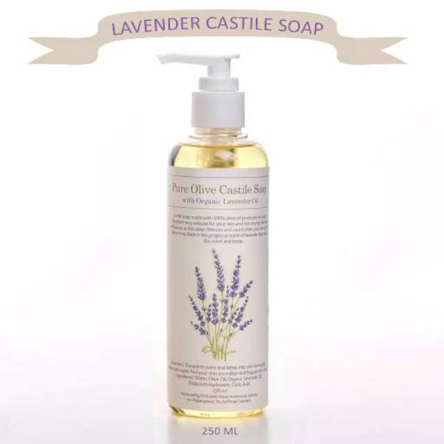 Castile Soap Lavender Vanila Lemongrass Unscented / Sabun Castile Maharati / Sabun maharati