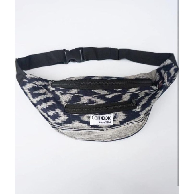 Weistbag Lombok - Tas Waistbag Tenun Lombok
