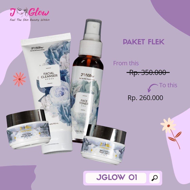 JGLOW PAKET FLEK