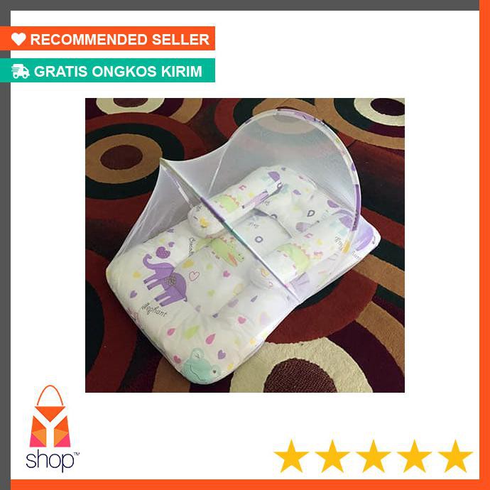 BAGUS BANGET  Kasur Bayi Bantal Guling Lipat Kelambu Baby Dream