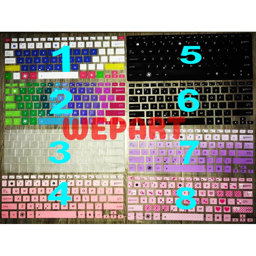 Pelindung Protector Keyboard Asus E203 E203n E203na E203nah E203m E203ma E202 E202M E202MA E202S