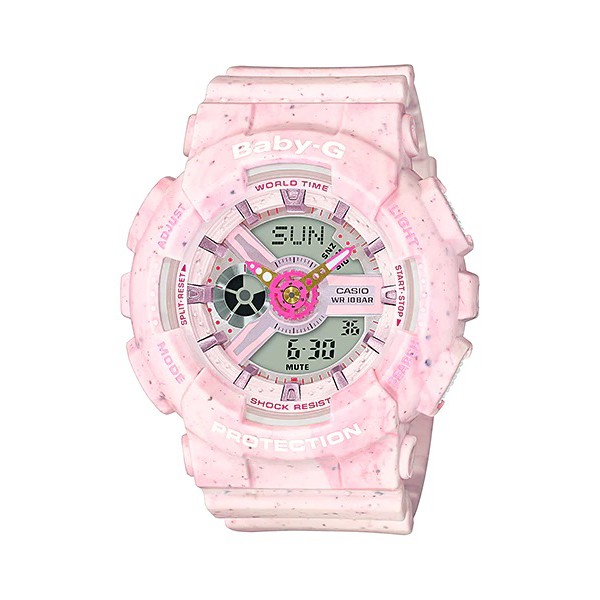 JAM TANGAN CASIO BABY-G BA-110PI-4A BA 110PI 4A ORIGINAL RESMI