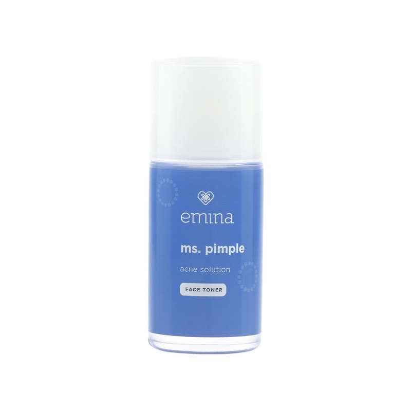EMINA MS PIMPLE ACNE SOLUTION FACE TONER 50 ML RUMAH CANTIK