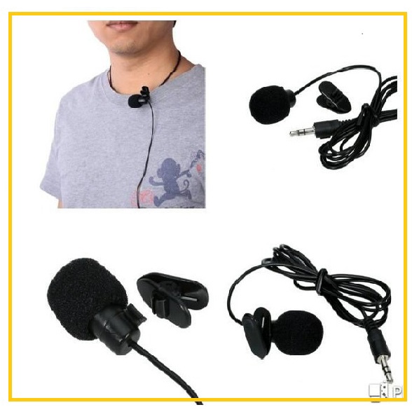 Taffware 3.5mm Microphone with Clip Smartphone Laptop Tablet - SR-503 MIK KLIP HP KAMERA MURAH KUALITAS BAGUS SUARA JERNIH