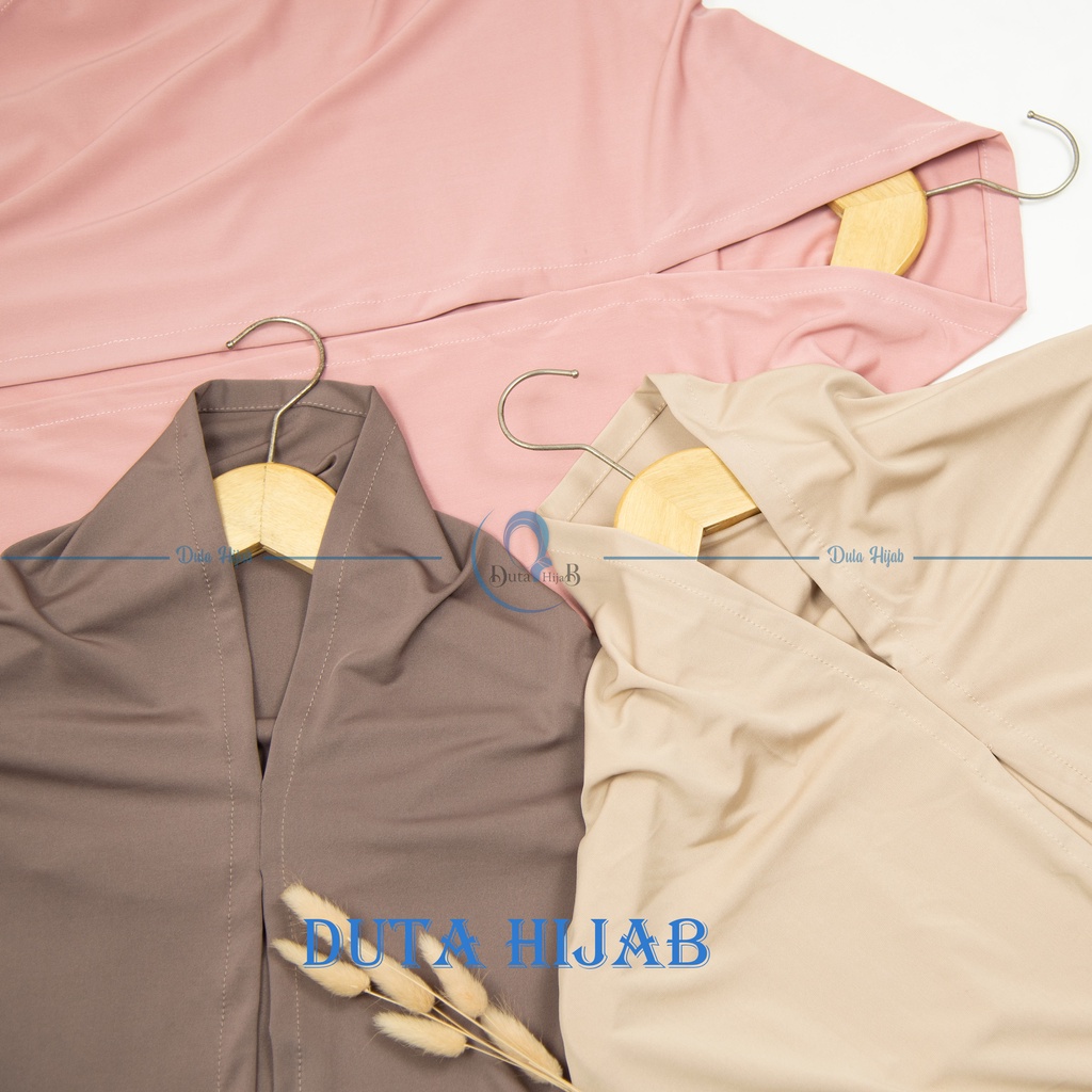 Hijab Segitiga Instan Jersey Malay | Jilbab Instan Segitiga Jersey