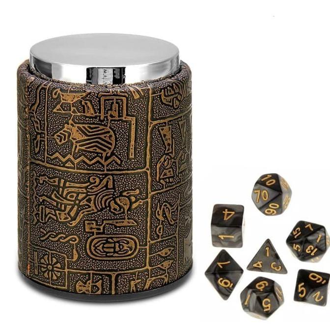 Dice Cup Polyhedral /Kocokan Dadu / Dadu Polyhedral Termurah Star Seller