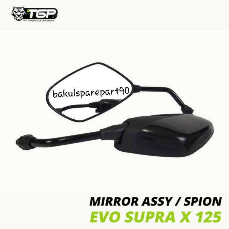 Spion Motor evo Supra x 125 / Spion Motor / Spion Honda / Spion Murah / Spion Cembung No Tomok Jalu 
