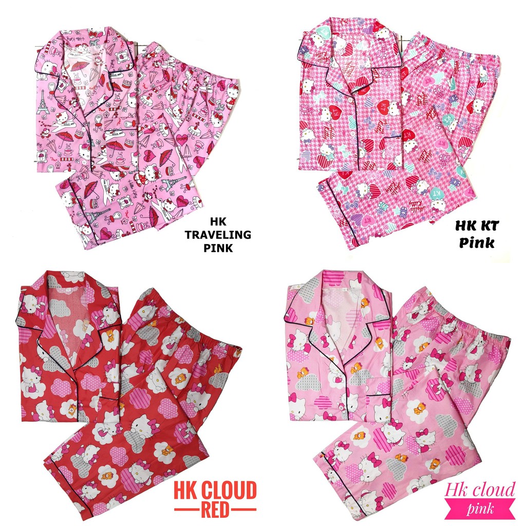 Piyama CP Allsize Motif Karakter