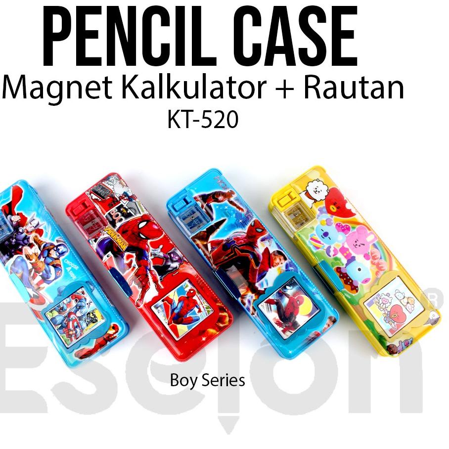 

✅Diamond Promo Kotak Pensil Magnet KALKULATOR Karakter Fancy 8615