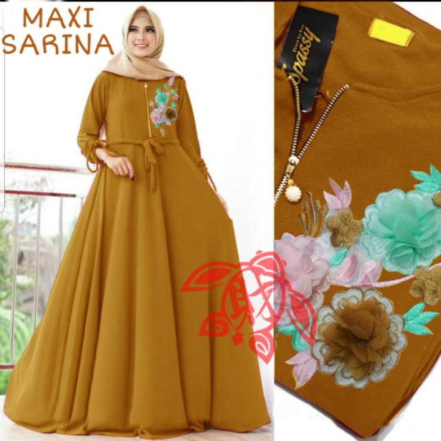 MAXI SARINA BORDIR 5 warna