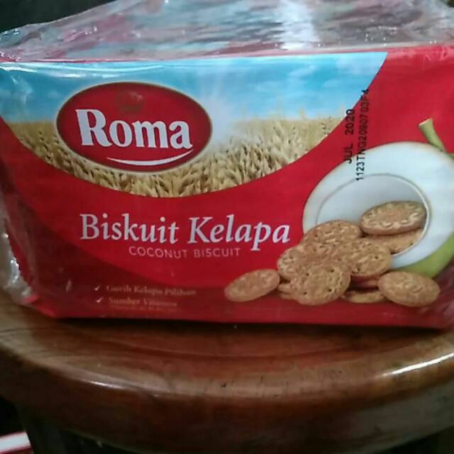 

Roma Biskuit Kelapa Coconut Biscuit dus karton isi 28 pak