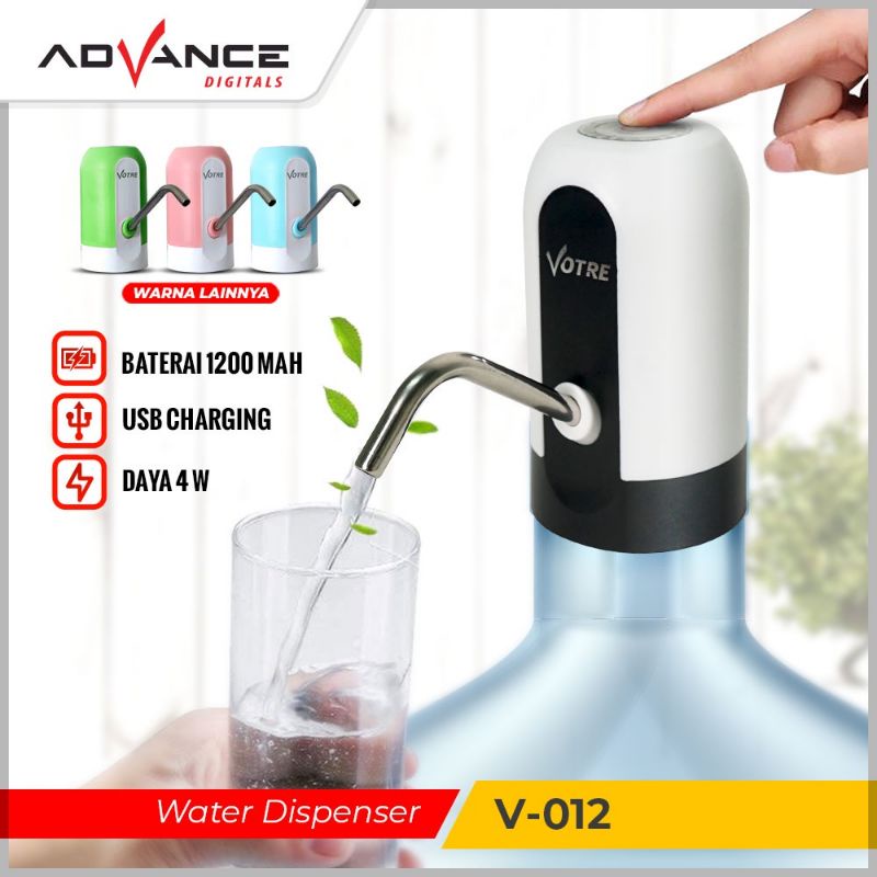 Advance Pompa Air Dispenser Air Otomatis Dispenser Air Portabel V-012