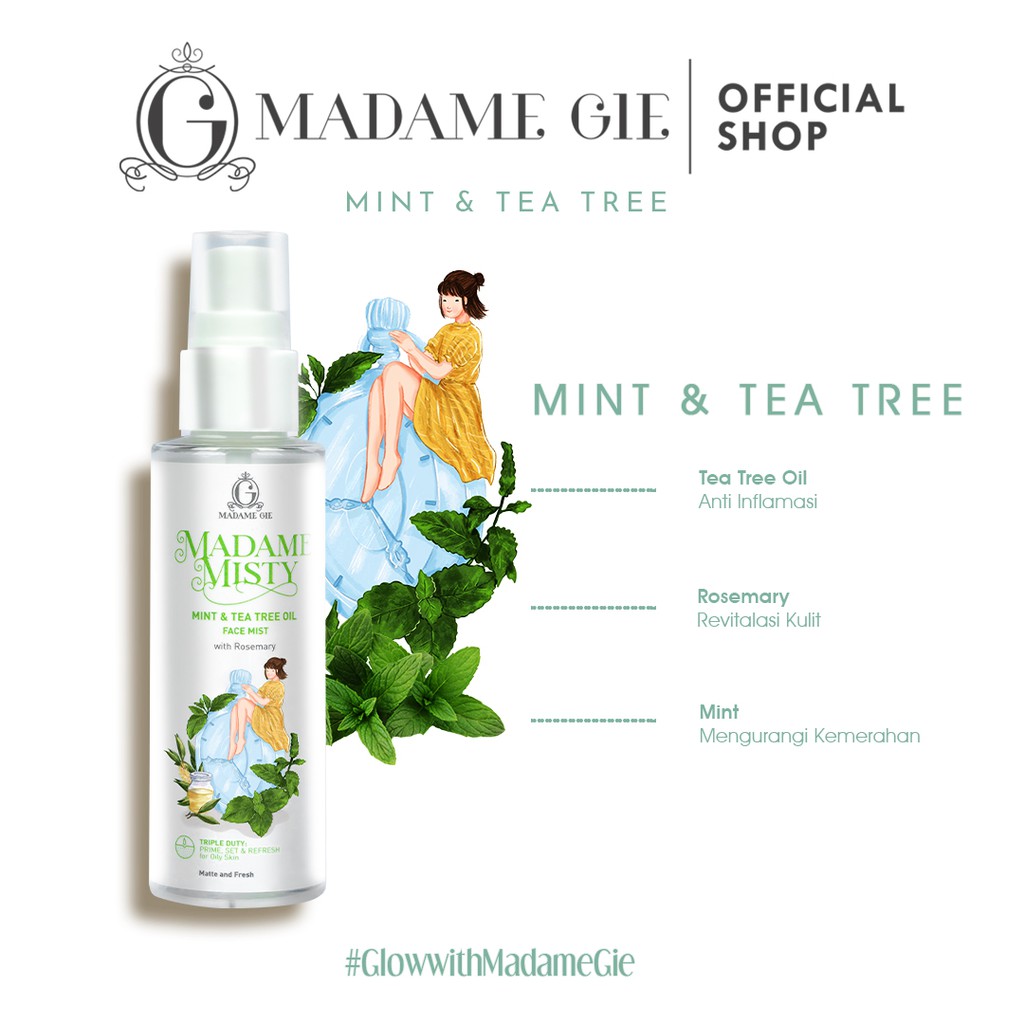 Madame Gie Madame Misty - MakeUp Face Mist Setting Spray-3