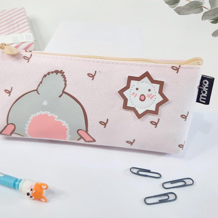 

*Grosir* MAKO pencil cases kanvas cats MK1957 ....