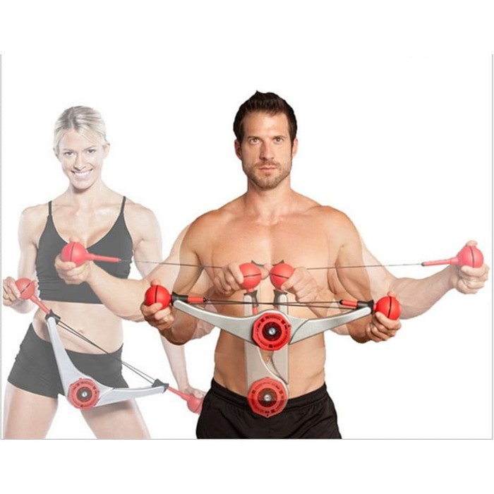 OYO Double Flex Spira flex Nova home gym alat fitness olah raga rumah ALAT FITNESS PRAKTIS