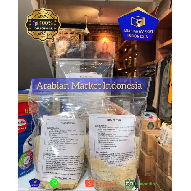 

Besmati Komplit Bumbu Masakan 1kg Premium Quality