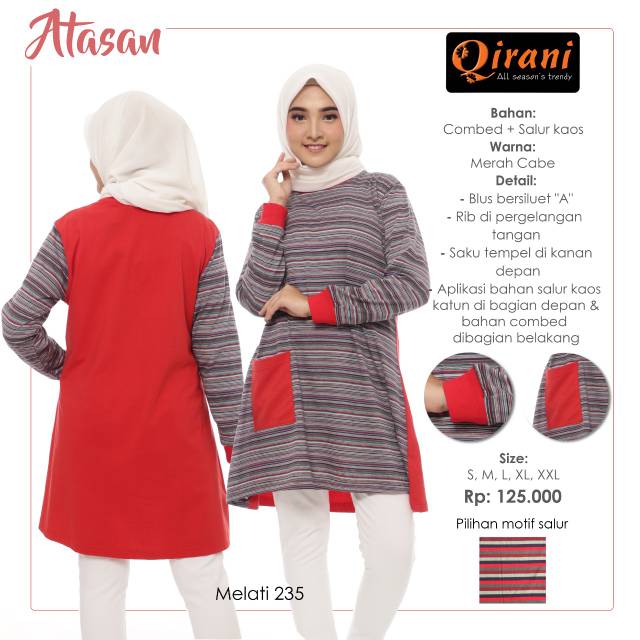 Tunik QIRANI MELATI 235