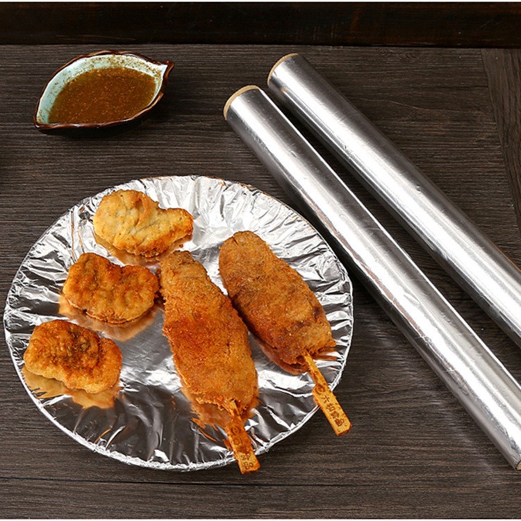 PW-07 30CM x 5M Aluminium Foil Roll Paper Food Pack Cook Grade Premium Baking Cooking kertas timah