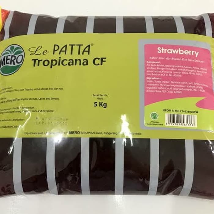 Selai Buah / Coklat Buah 250gr Le Patta - BLUEBERRY