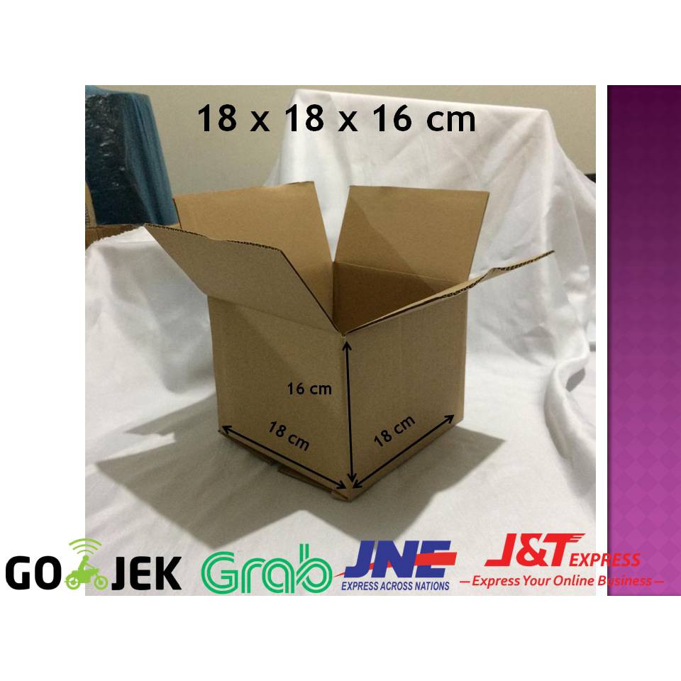 

JUAL Dus Packing Baru ukuran 18x18x16 cm