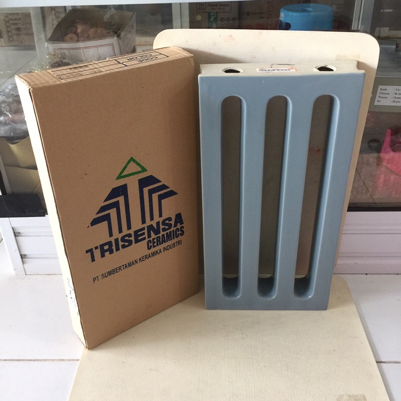 ROSTER KERAMIK / LUBANG ANGIN DAPUR , KAMAR MANI , DLL RO-56E ABU-ABU