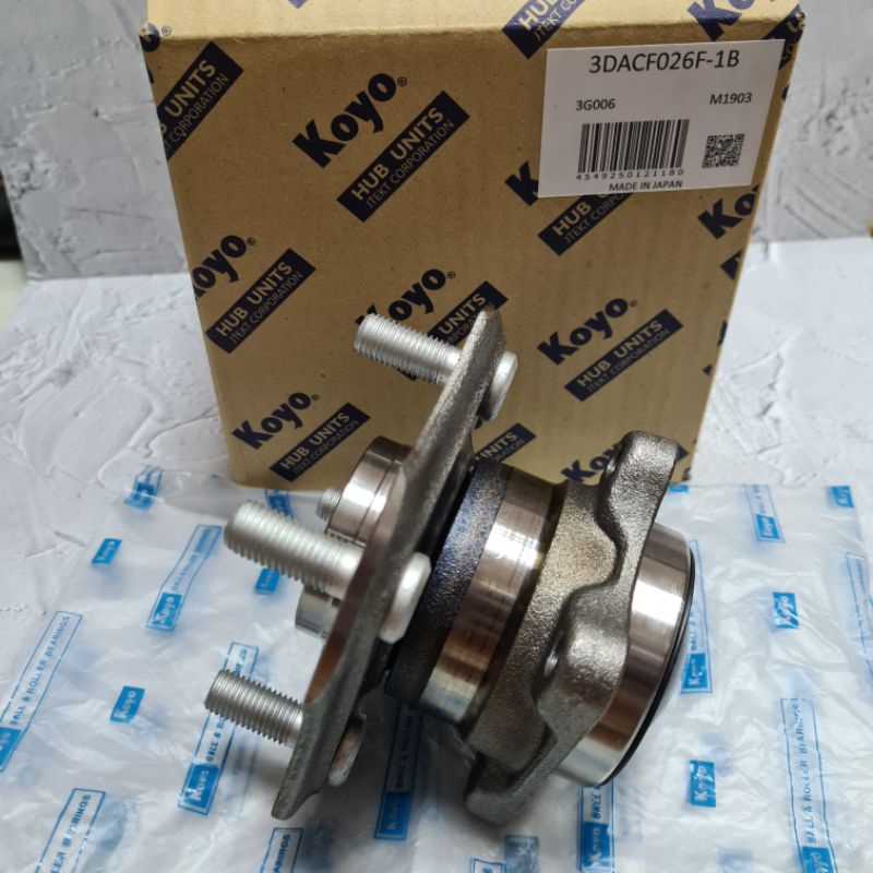 BEARING RODA BELAKANG VIOS OLD NON SENSOR GEN 1 LIMO 3DACF026F-1B KOYO