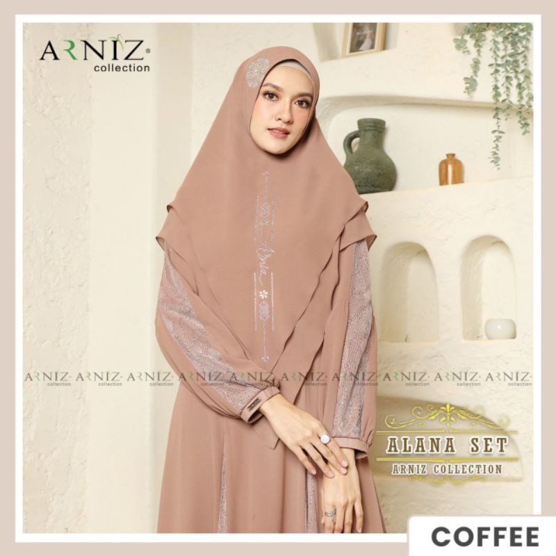Alana syari (khimar & dress) by arniz
