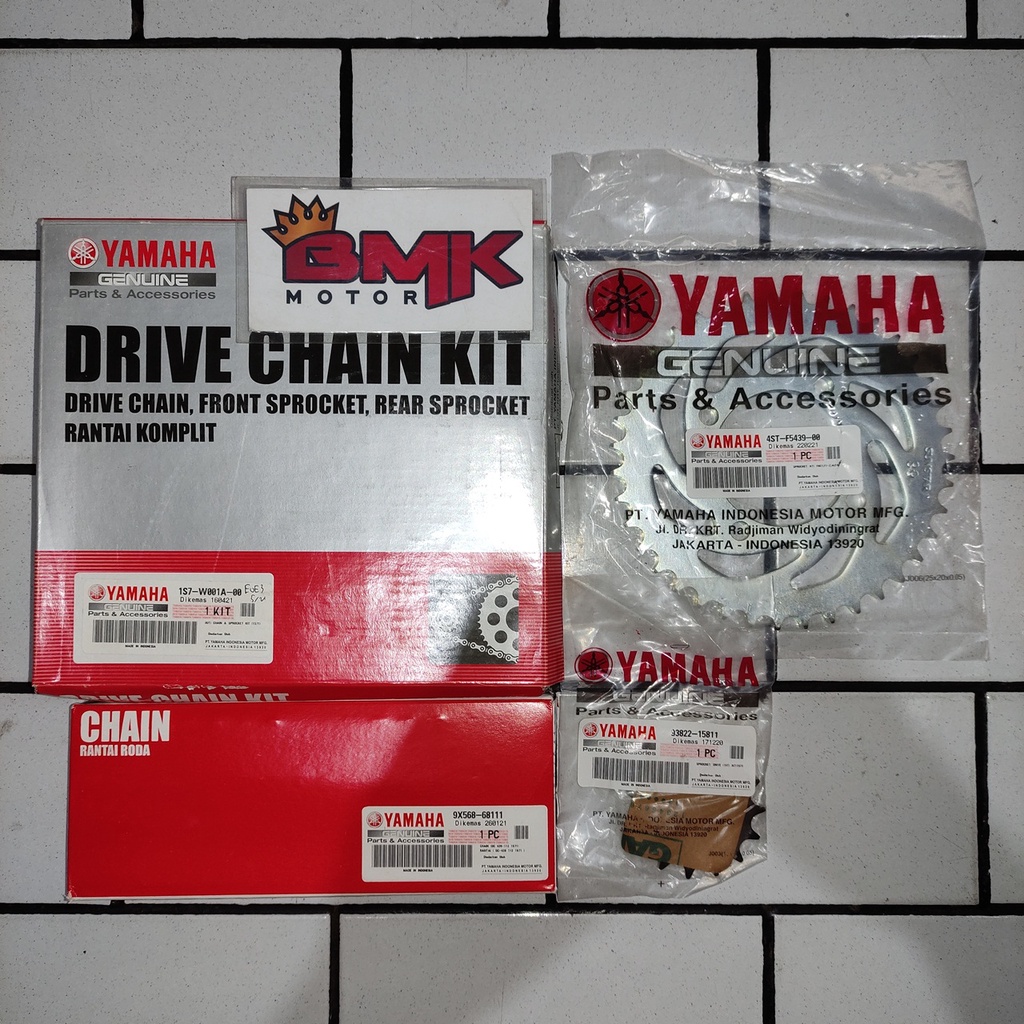 GEAR SET YAMAHA JUPITER MX 1S7-W001A-00 YGP