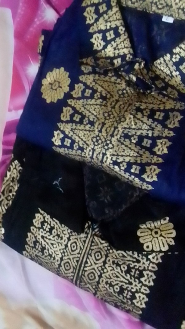 Tunik Batik Wanita Motif Prada Matahari