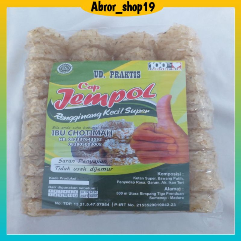 

Rengginang Asli Cap Jempol 600 Gram Rengginang Teri Original Super Premium Tanpa Jemur Gurih Nampol