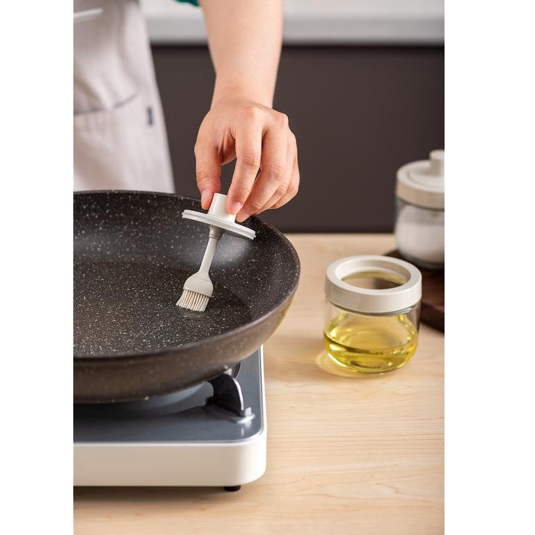 PINMOO SEASONING BOX SAUCE W/ SPOON KOTAK BUMBU DAPUR SAOS - ZZ006 L26W