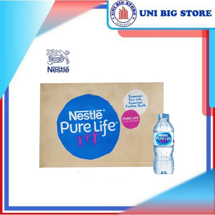 Jual Nestle Pure Life Mineral Water 330 Ml Air Mineral Dus Indonesiashopee Indonesia 1813