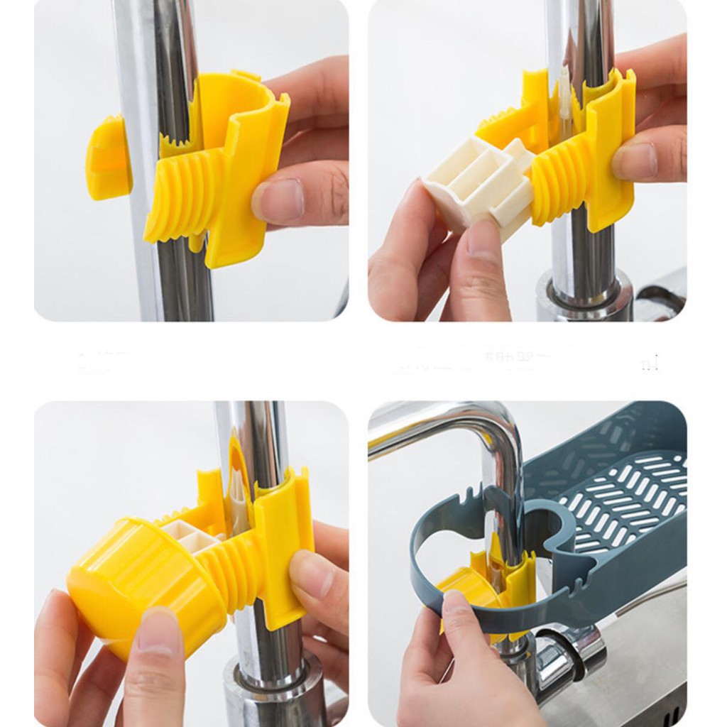 UNNISO - Sponge Rak/Rak Spons Cuci Piring / Rak Kitchen Sink