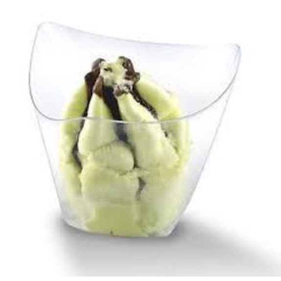 10 pcs Cup puding unik segitiga 3 gelombang CH 29