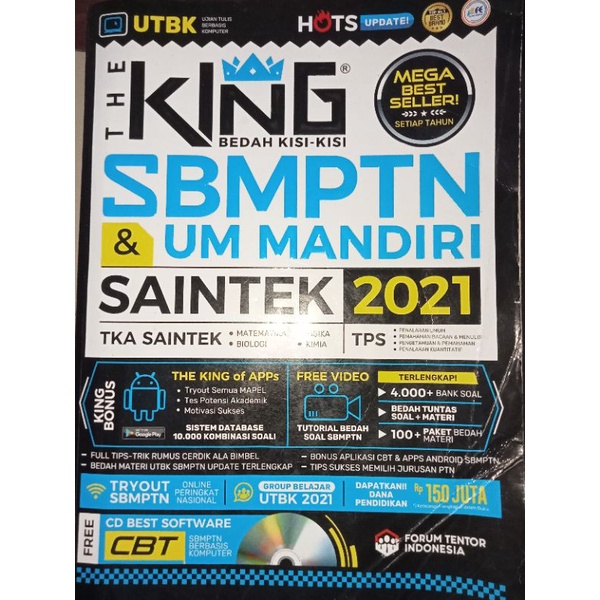 

THE KING SBMPTN & UM MANDIRI SAINTEK 2021