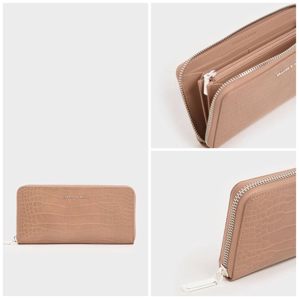 Dompet Panjang Wanita Import / Impor Lucu Resleting Kulit Premium C Wallet Branded Murah Berkualitas Original C LONG WALLET ORI by taspremium id