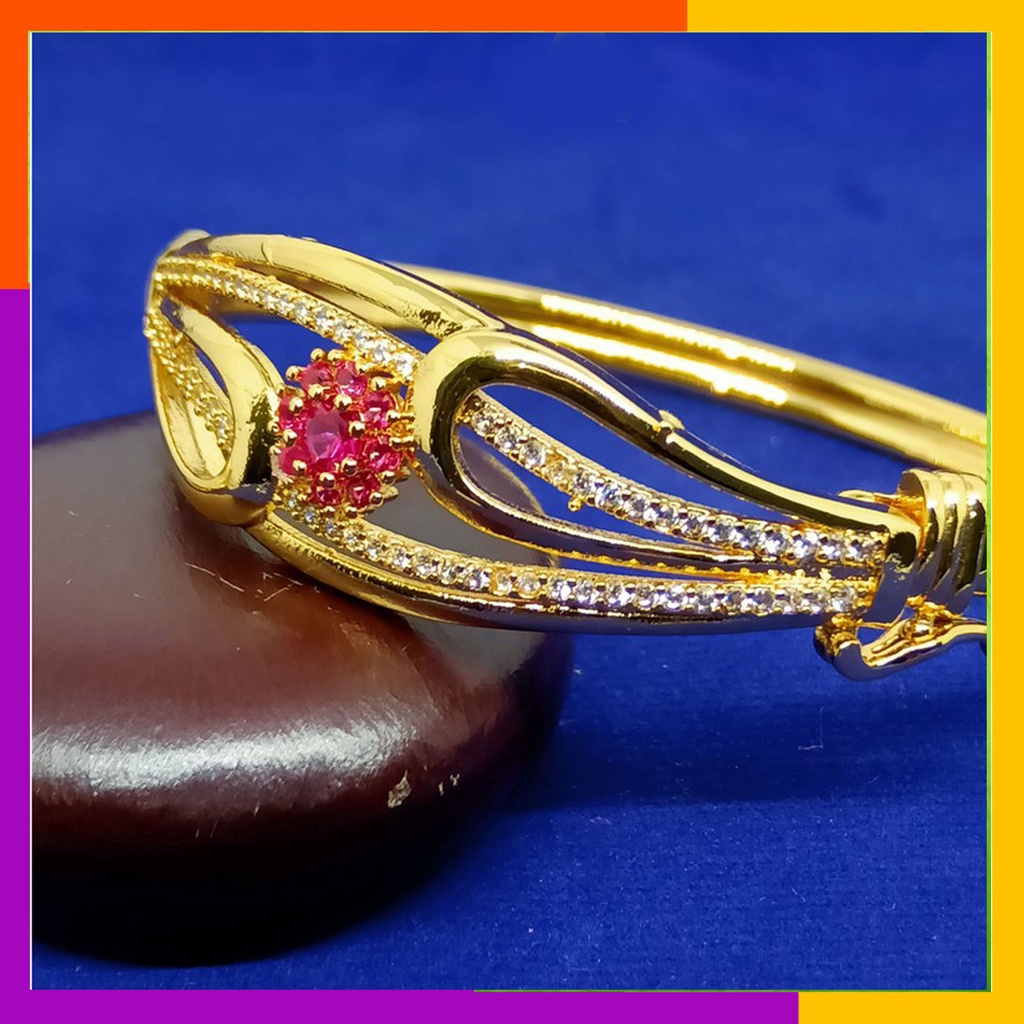 GELANG XUPING WARNA GOLD 100% original lapis emas asli 24k