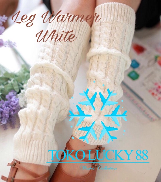 IMPORT Leg Warmer Penghangat Kaki Kaos Kaki Winter Musim Dingin Wool Asli Tebal