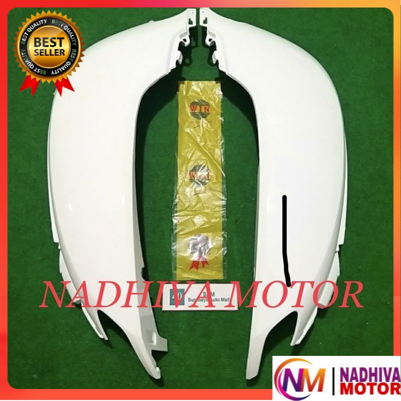 cover body belakang all new honda scoopy fi esp donat ring 12 2017 2018 2019 2020 putih