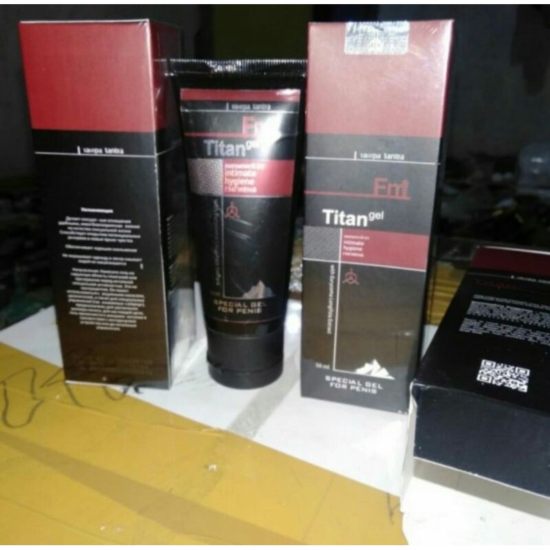 Gel pelumas terapi titan BPOM