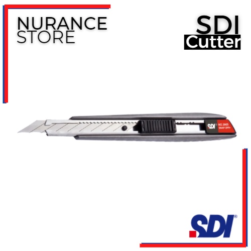 

HJK CUTTER ALUMINIUM DIECAST GRIP SDI 3005C (AUTOMATIC BLADE LOCK, 9 MM)