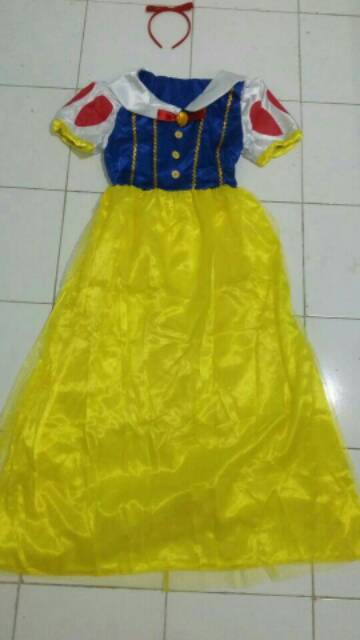 snow white dress costume halloween cosplay princess disney kostum