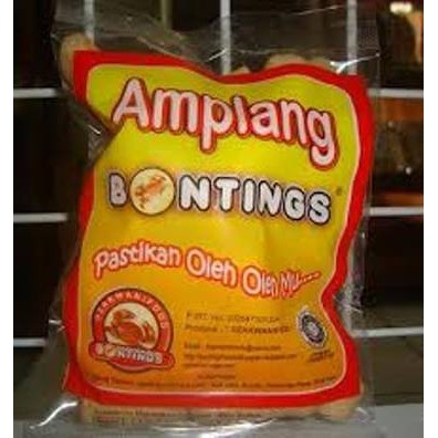 Amplang bonting khas Balikpapan kerupuk snack dari ikan tenggiri