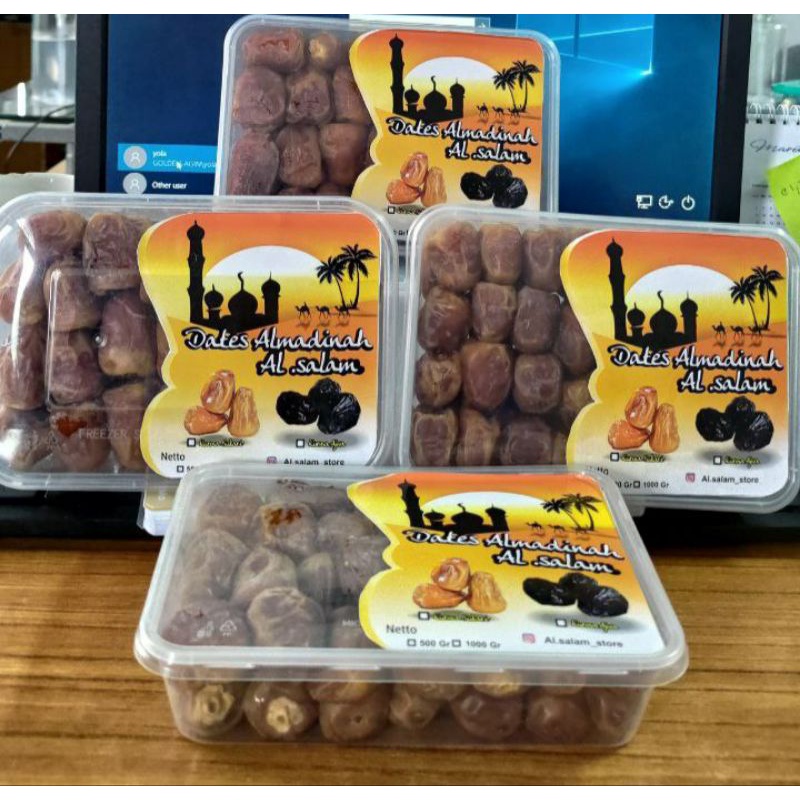 

Kurma sukari premium 500gr, sukari jumbo basah langsung dari madinah