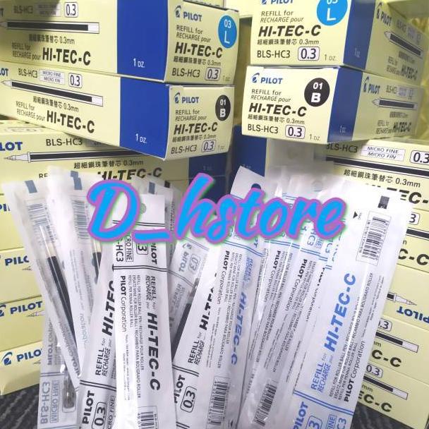 

H-&-N Refill hitec pilot 0.25 0.3. 0.4 mm isi ulang hi tec hitech Diskon khusus